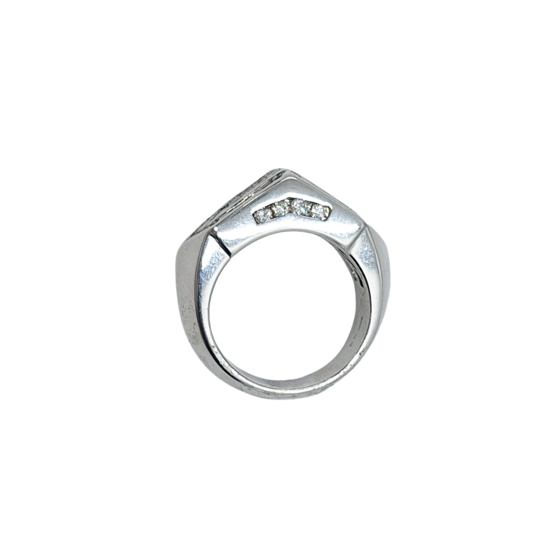 14ct White Gold Diamond Ring