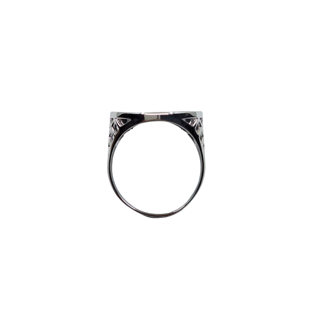 Silver St George Ring