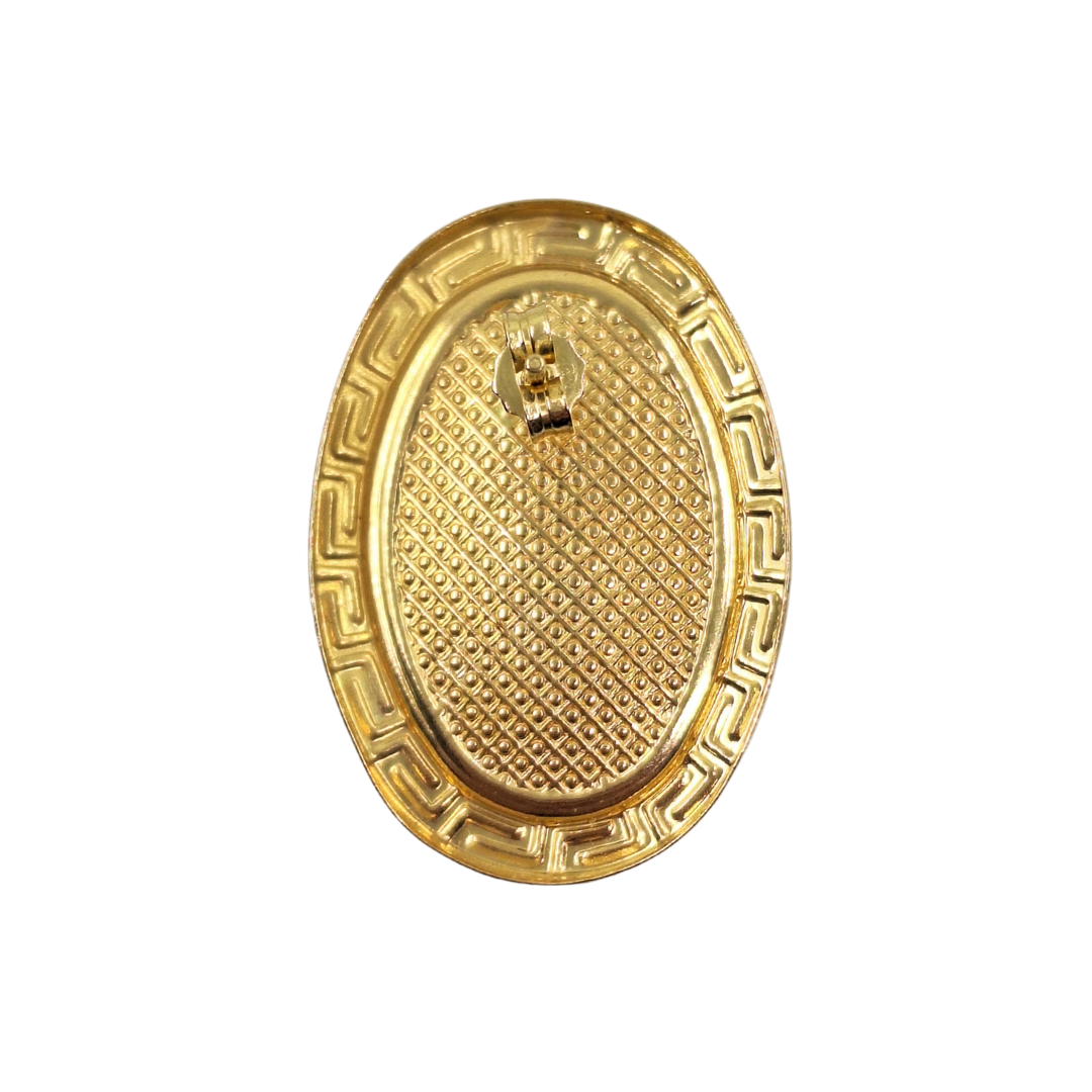 14ct Yellow Gold Vintage Lady Earrings