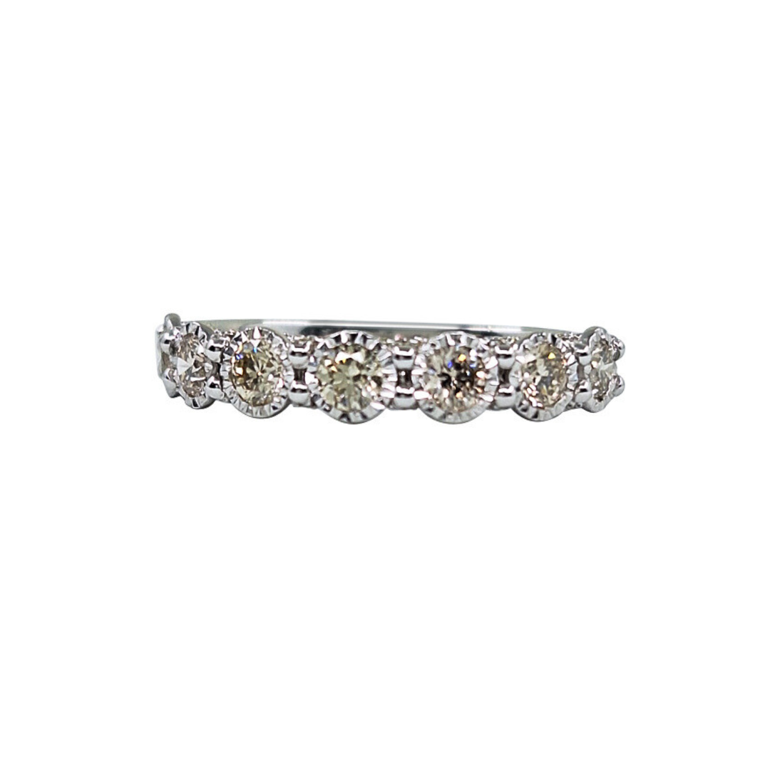 9ct White Gold Diamond Wedding Set 2.87ct