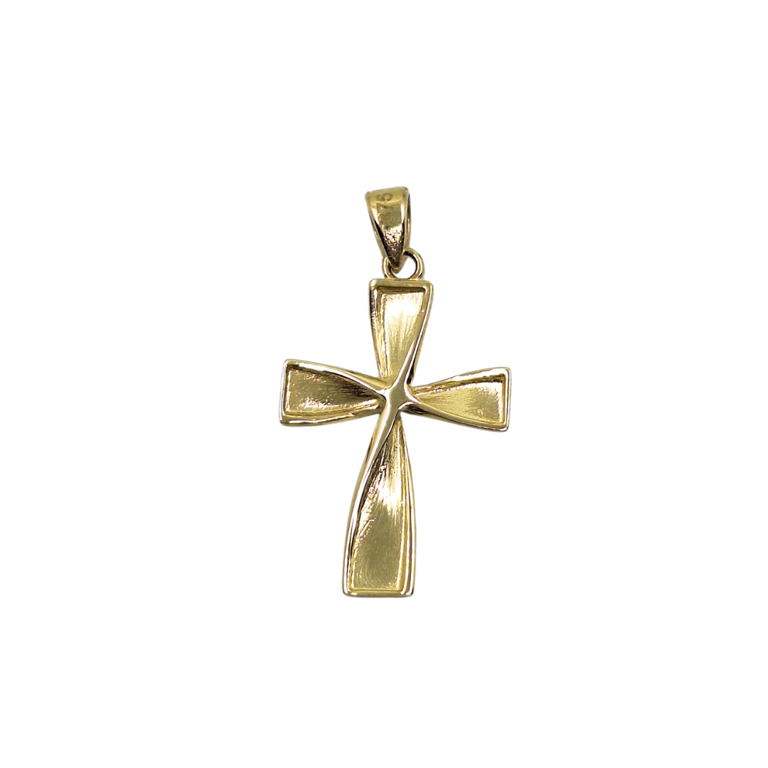 9ct Yellow Gold Cross Pendant