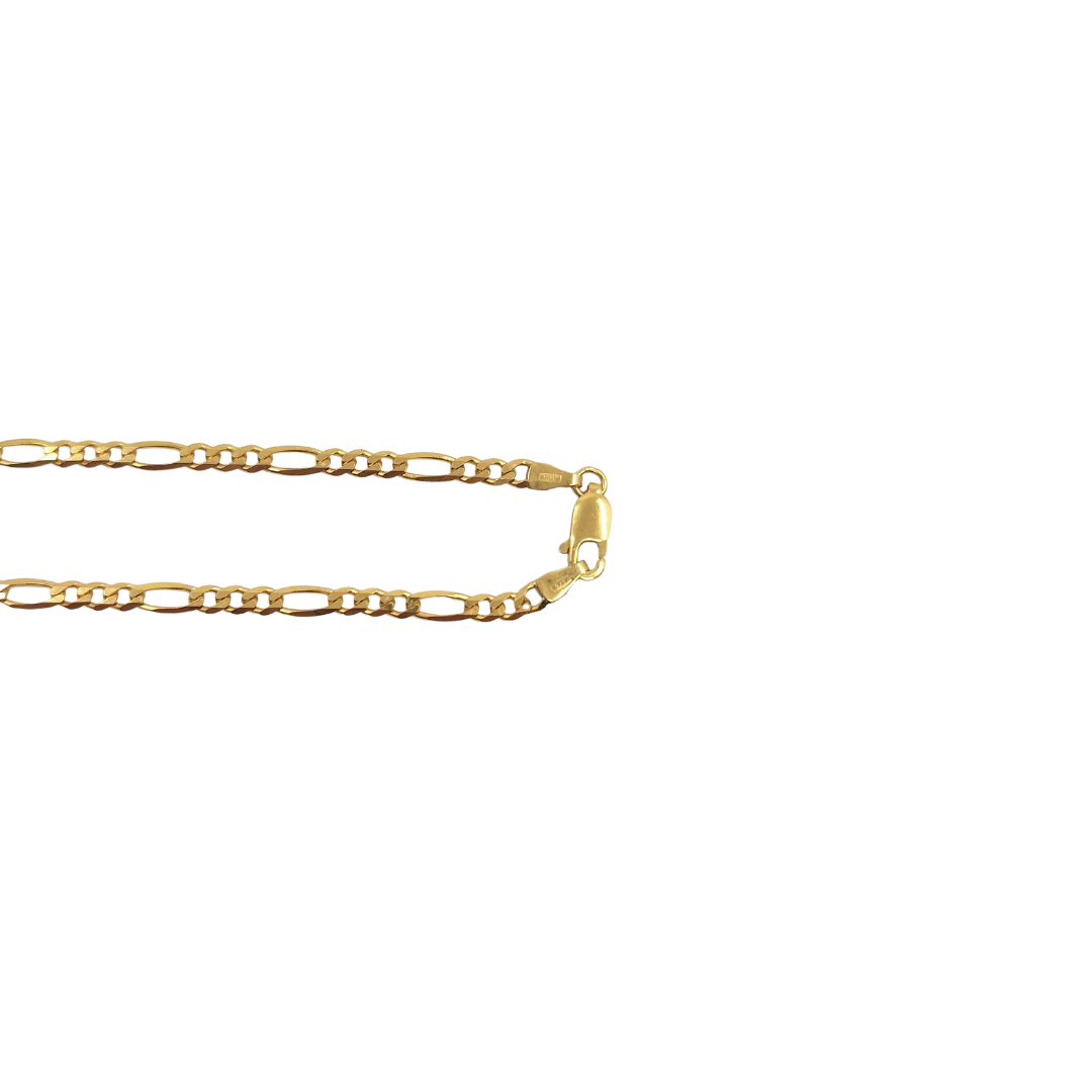 9ct Yellow Gold Figaro Chain 20"