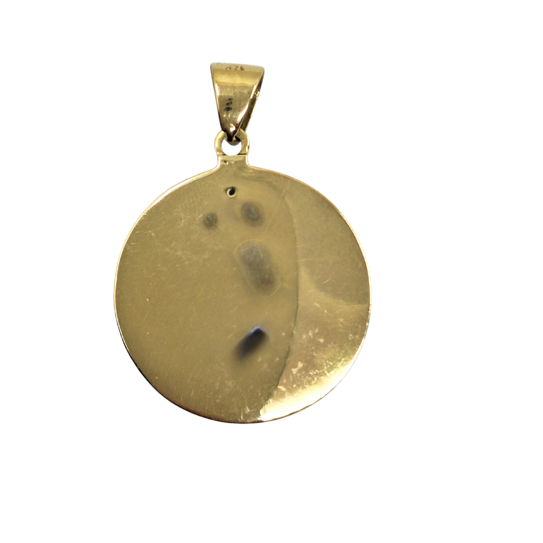 14ct Yellow Gold Asma Ul Husna Pendant