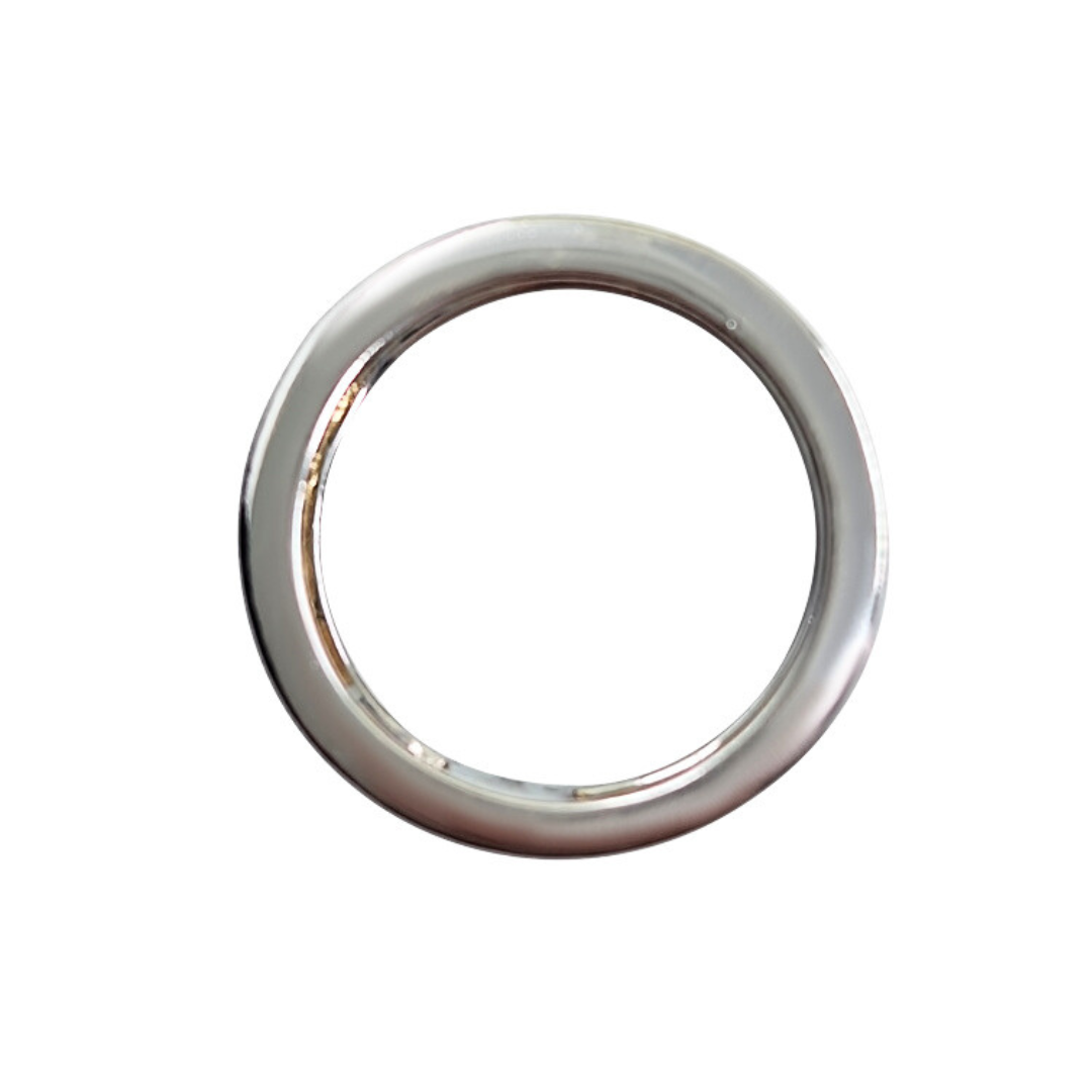 9ct White Gold Diamond Band Ring