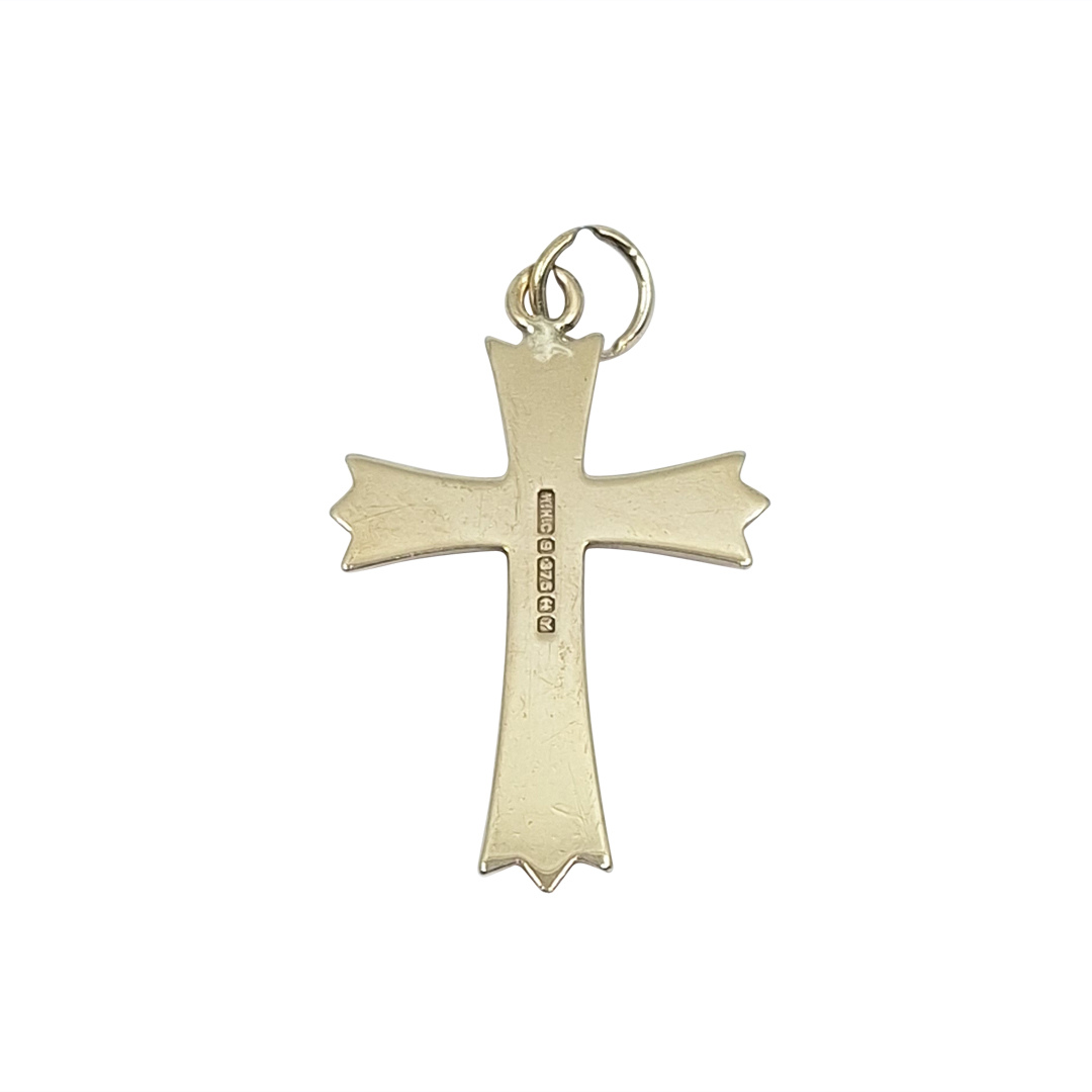 9ct Yellow Gold Cross Pendant