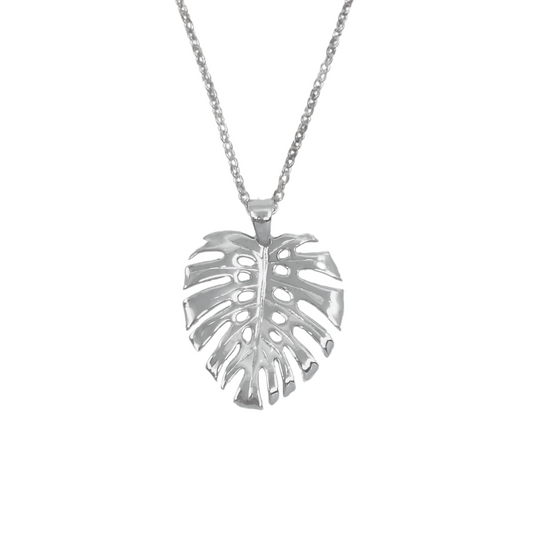 Silver Leaf Pendant