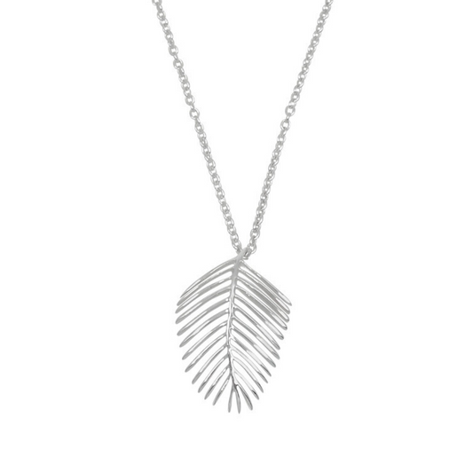 Silver Leaf Pendant