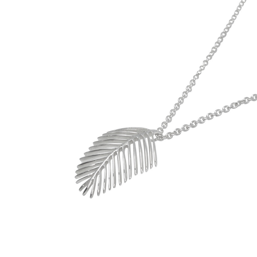 Silver Leaf Pendant