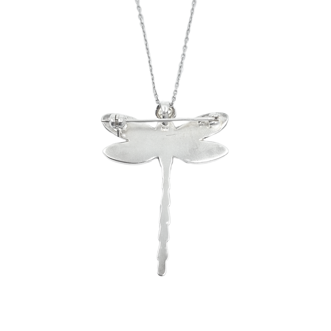 Silver Butterfly Pendant/Brooch