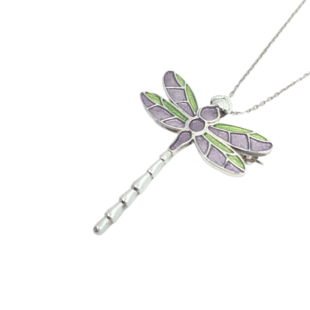 Silver Butterfly Pendant/Brooch