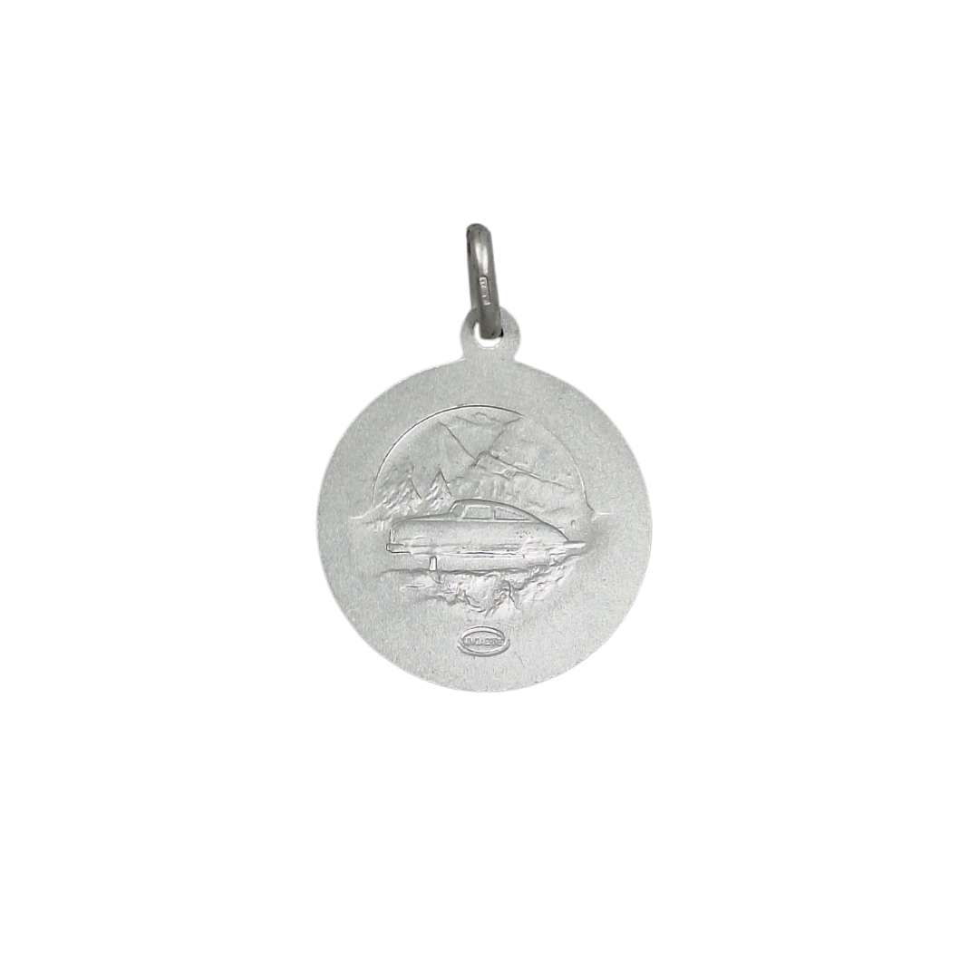Silver St Christopher Pendant