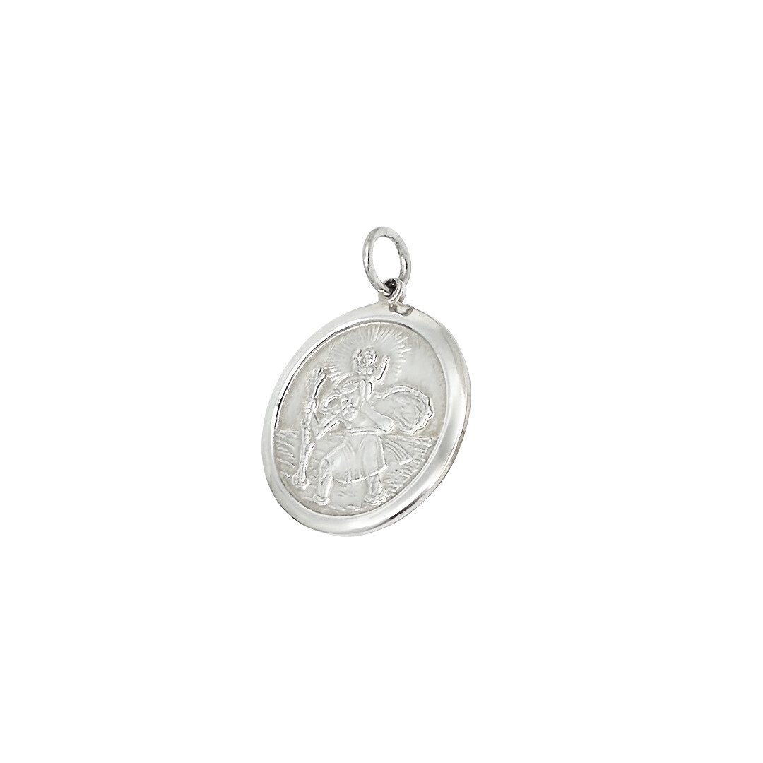Silver St Christopher Pendant