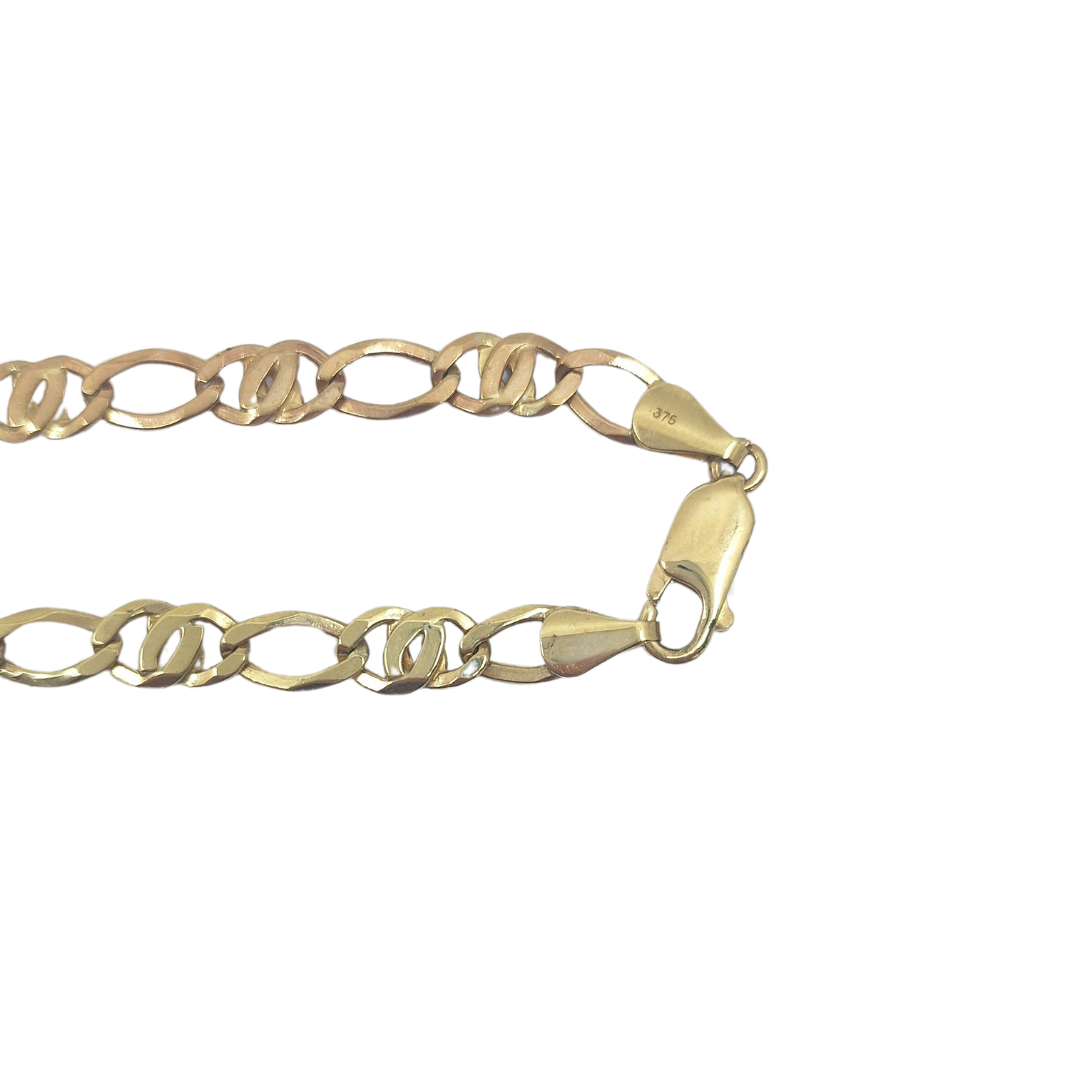 9ct Yellow Gold Fancy Link Chain 31"