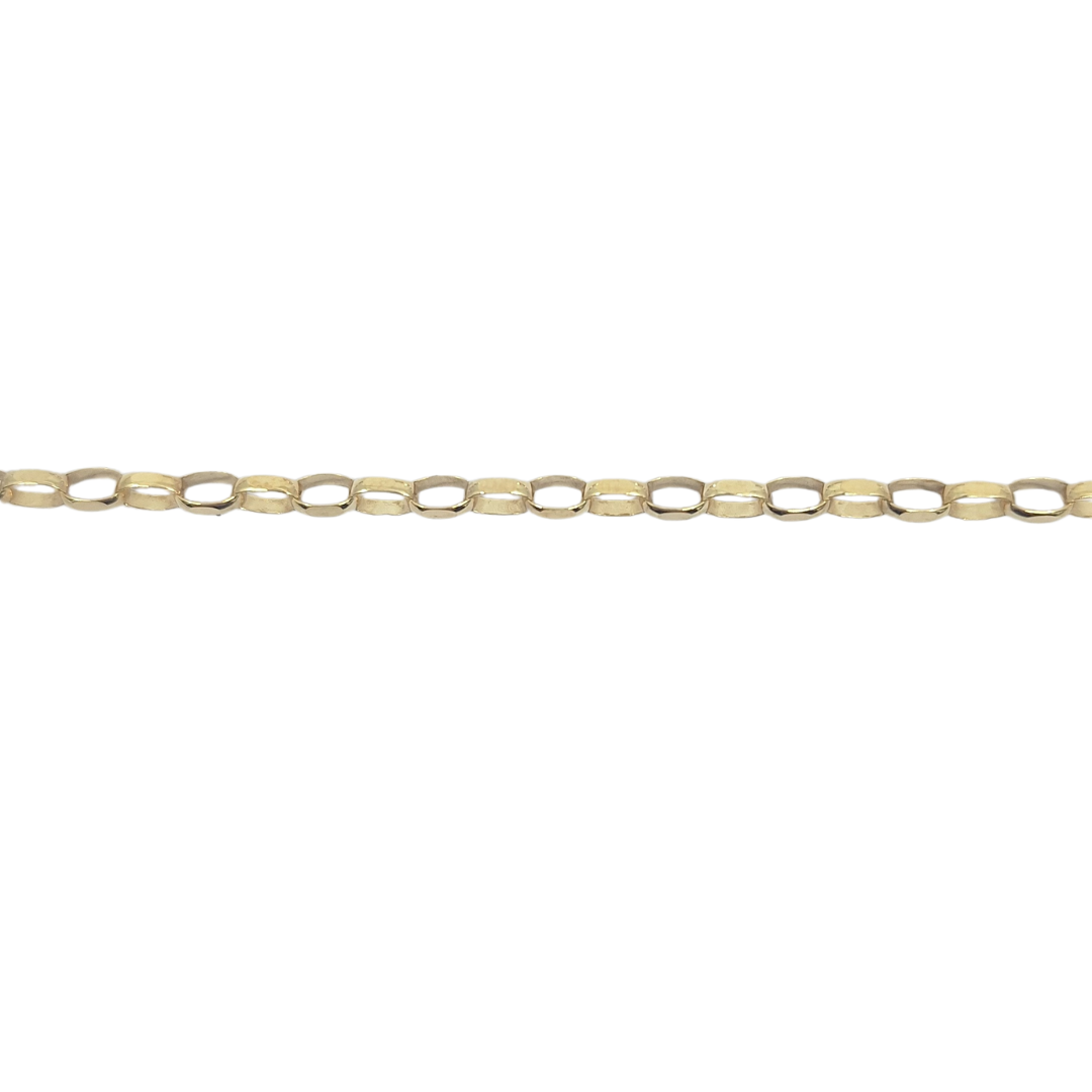 9ct Yellow Gold Belcher Chain 20"