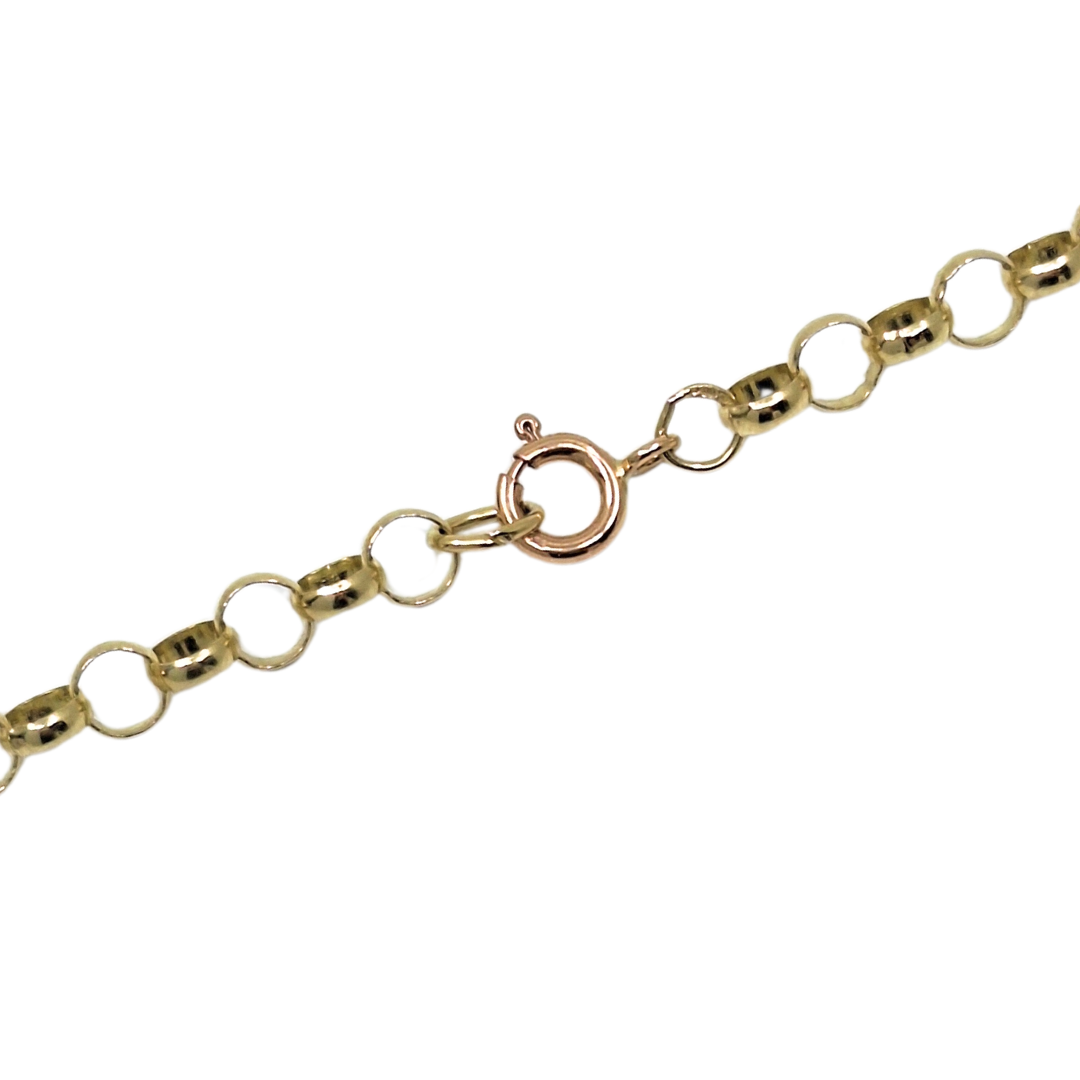 9ct Yellow Gold Belcher Chain 20"