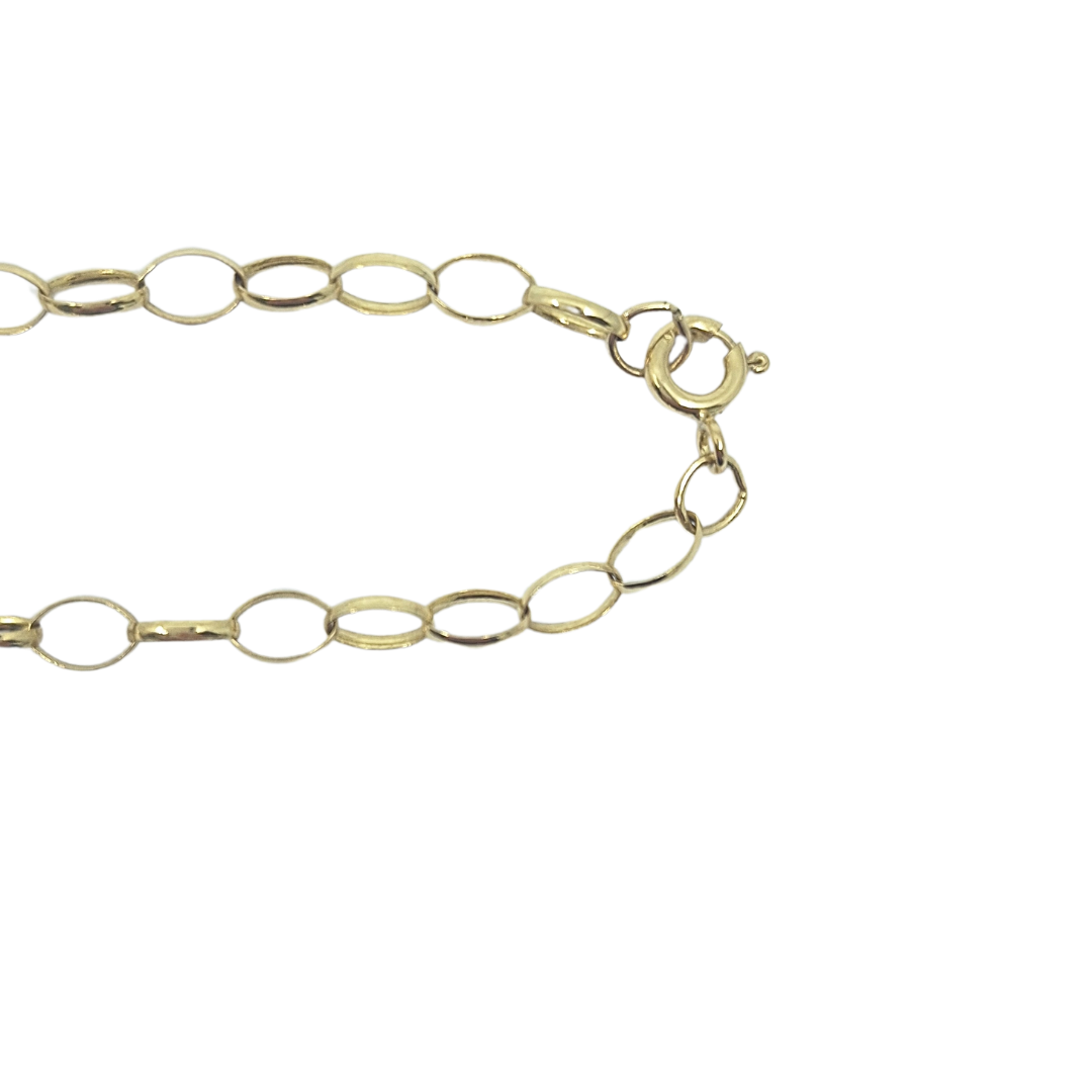 9ct Yellow Gold Belcher Chain 20"