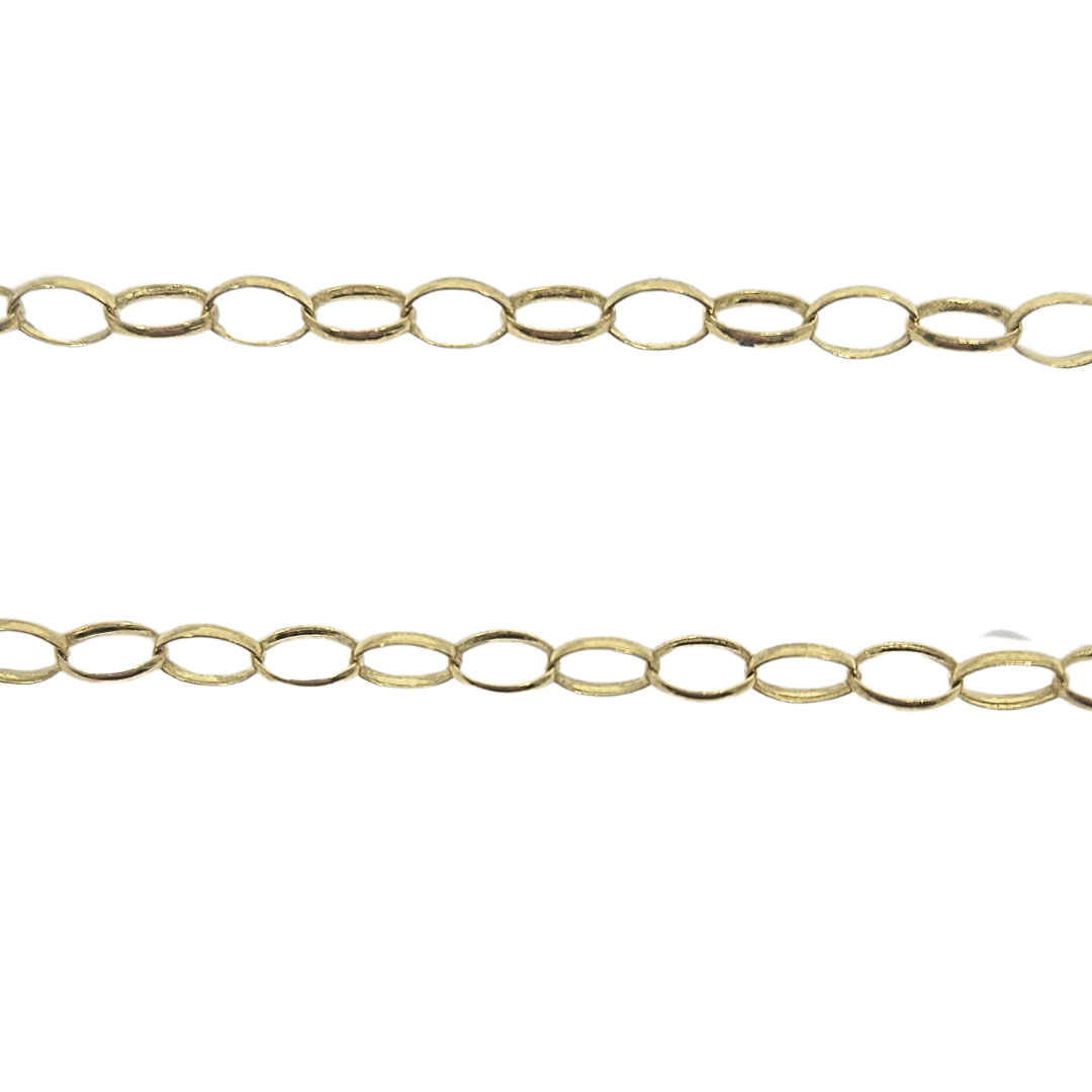 9ct Yellow Gold Belcher Chain 24"