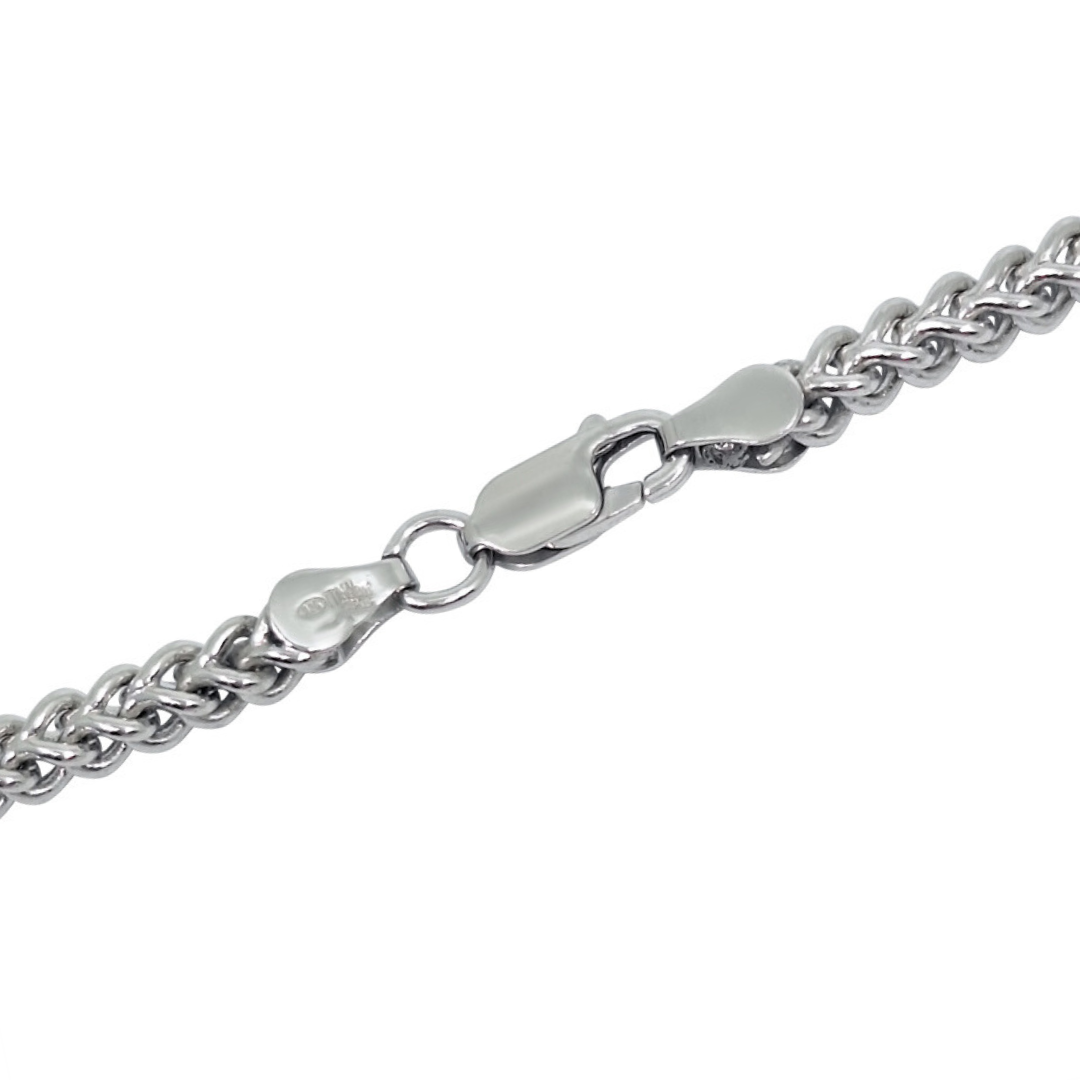 Silver Franco Link Chain 28 Inches