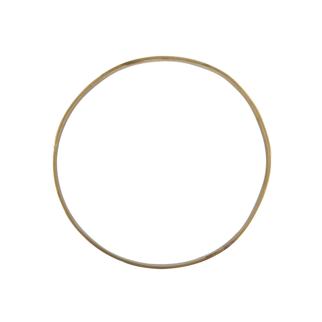9ct Gold Patterned Slave Bangle