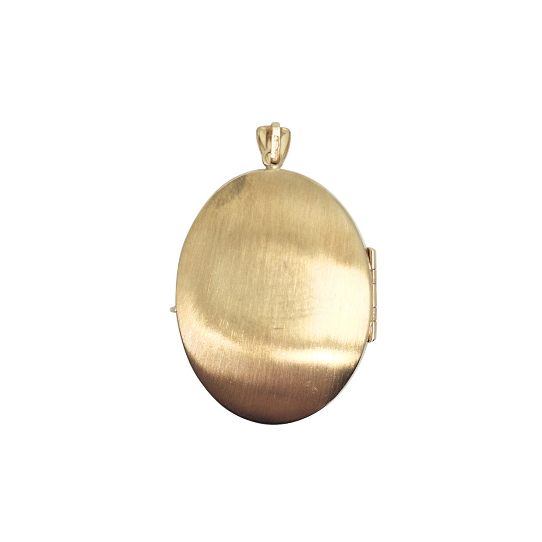 9ct Yellow Gold Oval Family Locket