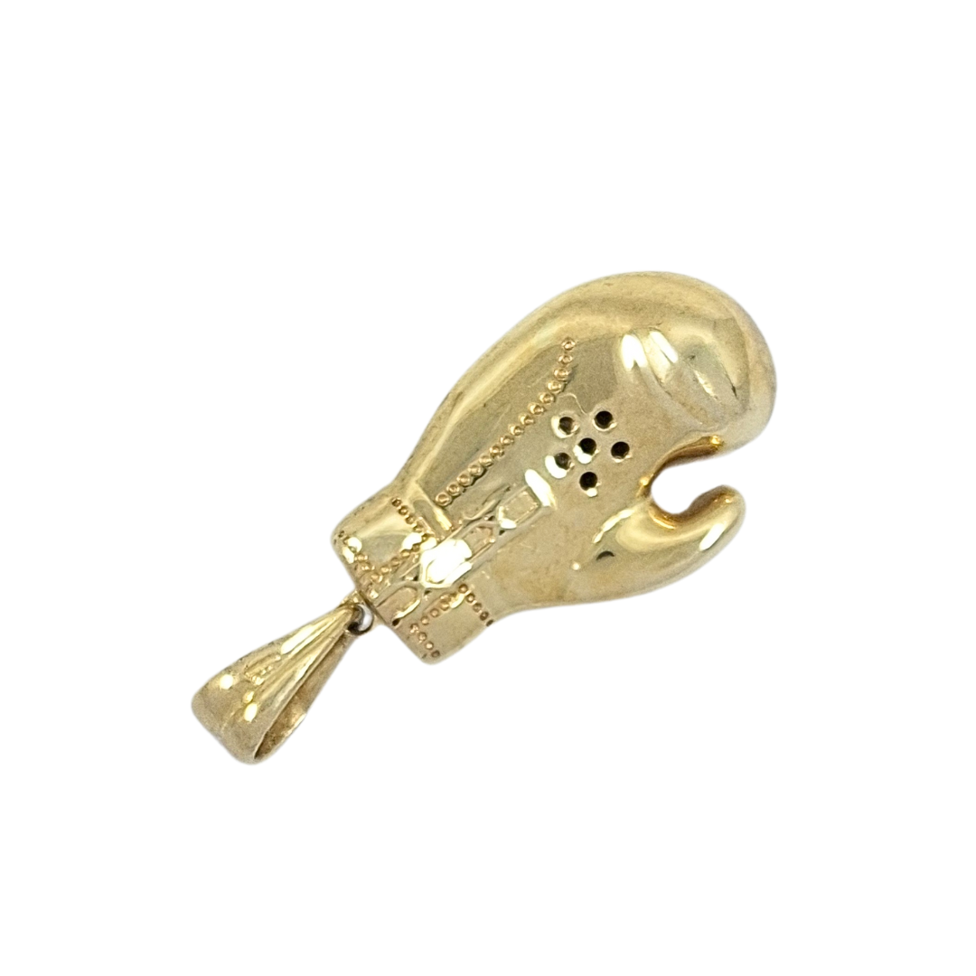 9ct Yellow Gold Boxing Glove Pendant