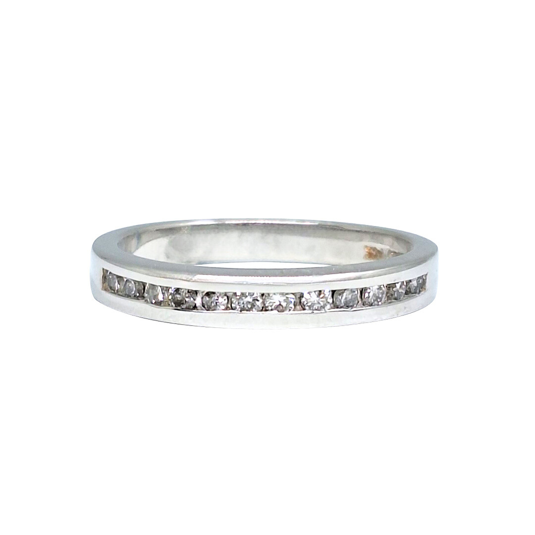14ct White Gold Diamond Eternity Ring