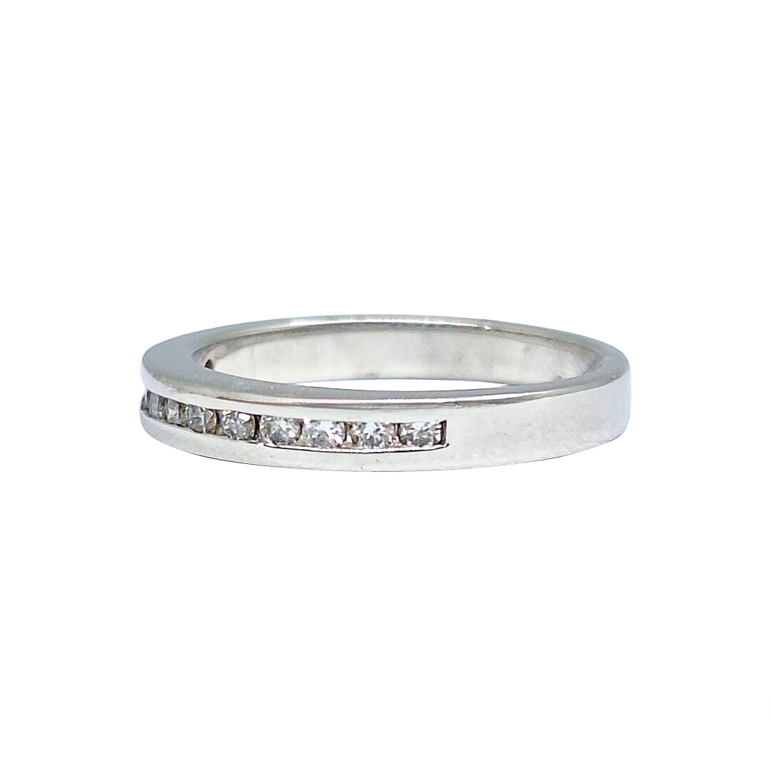 14ct White Gold Diamond Eternity Ring