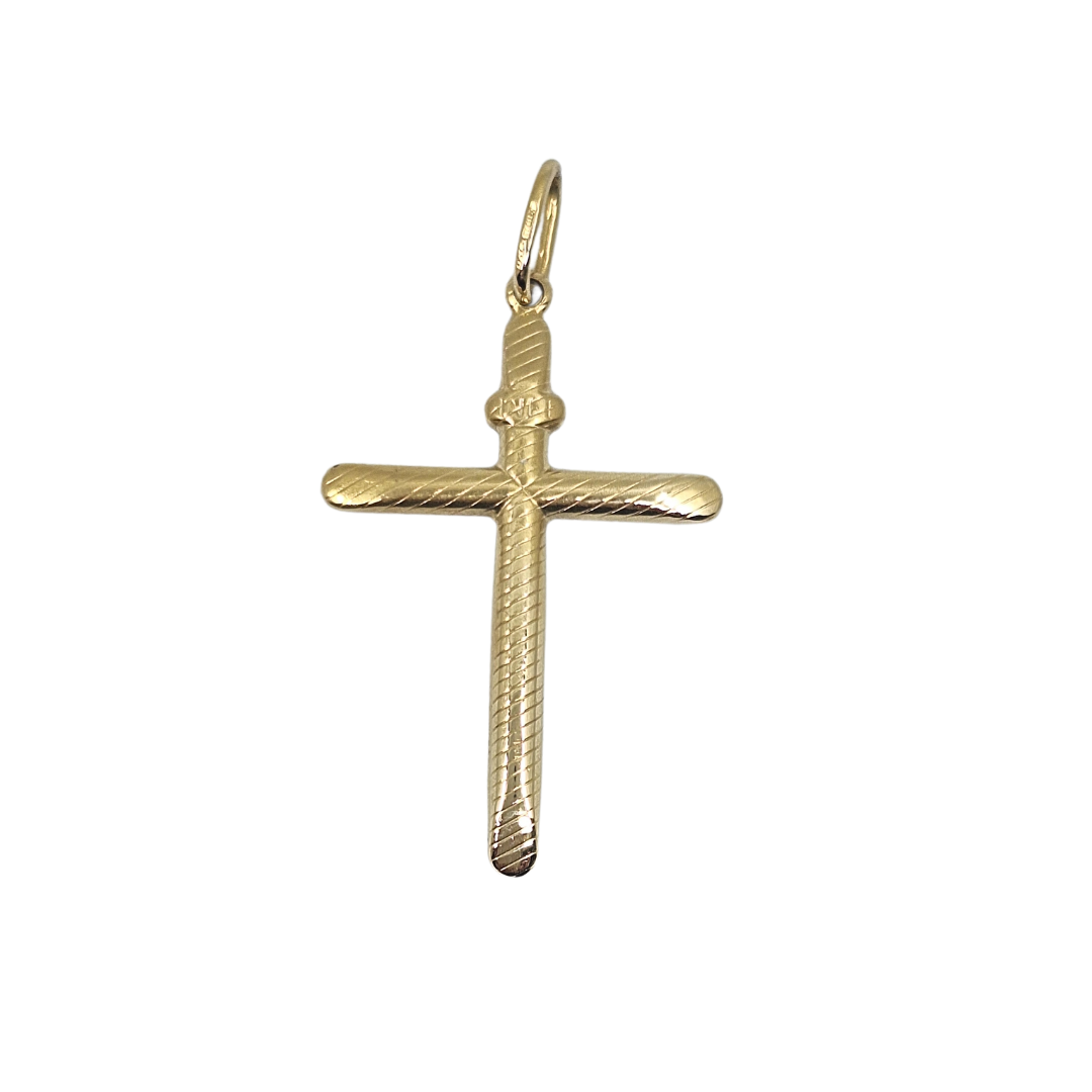 9ct Yellow Gold Cross