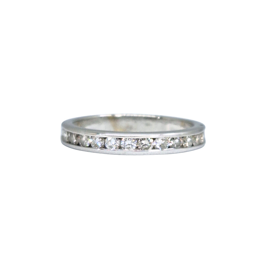 14ct White Gold Diamond Eternity Ring