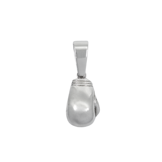 Silver Boxing Glove Pendant