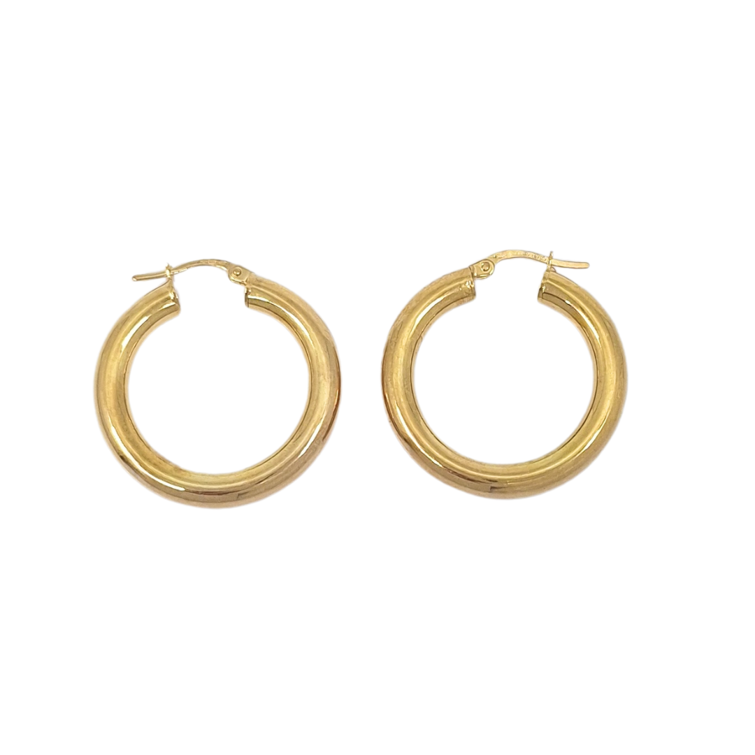 9ct Yellow Gold Hoops