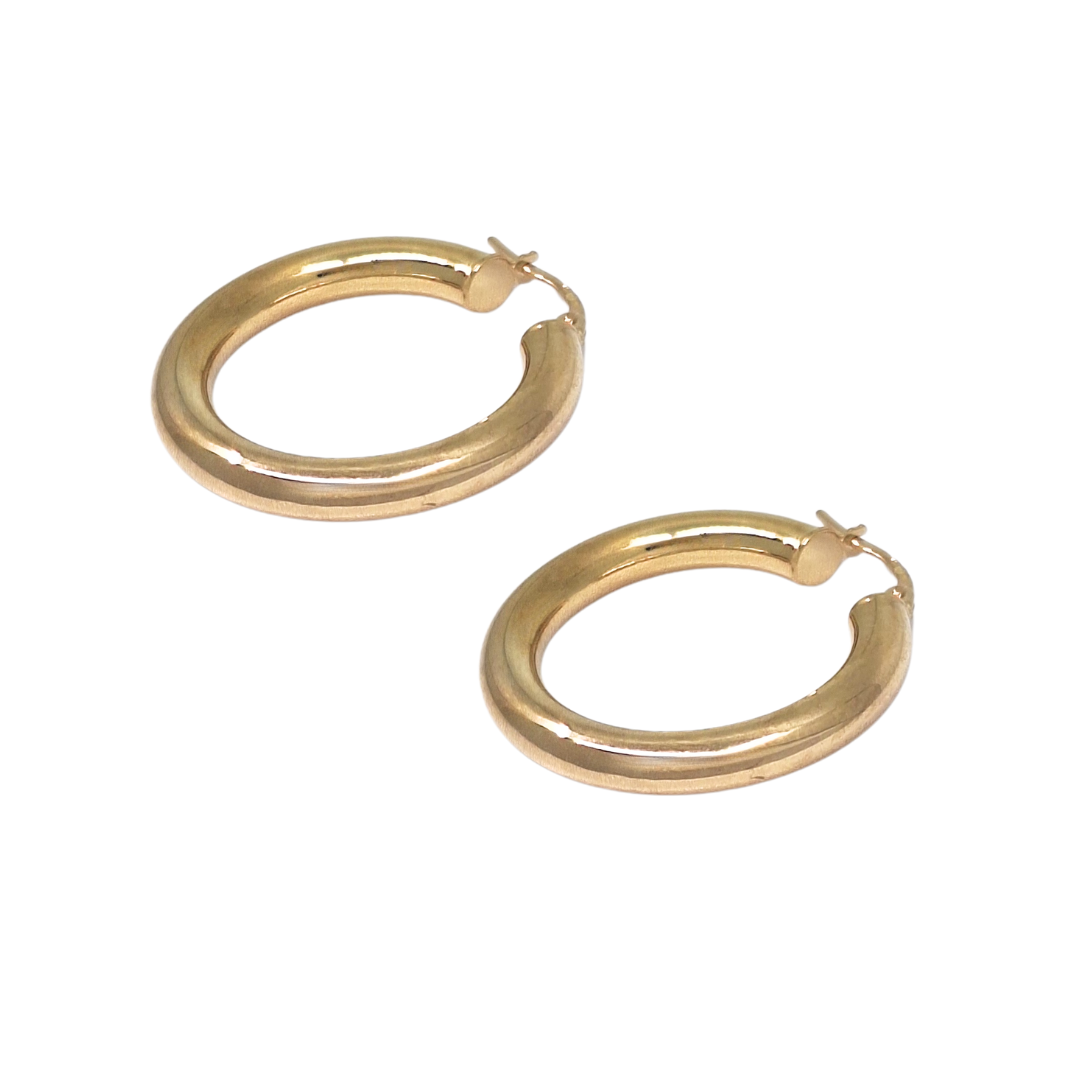 9ct Yellow Gold Hoops
