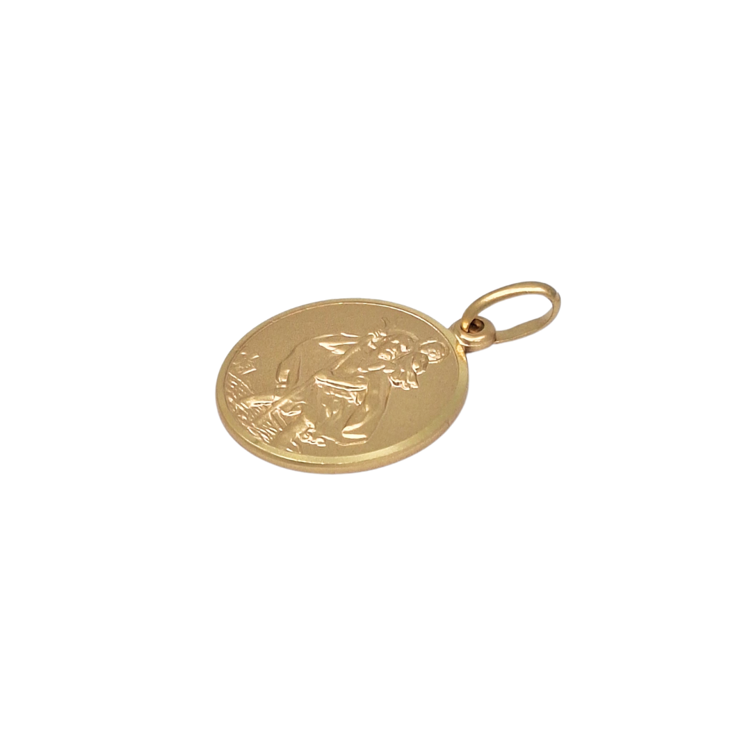 9ct Yellow Gold St Christopher