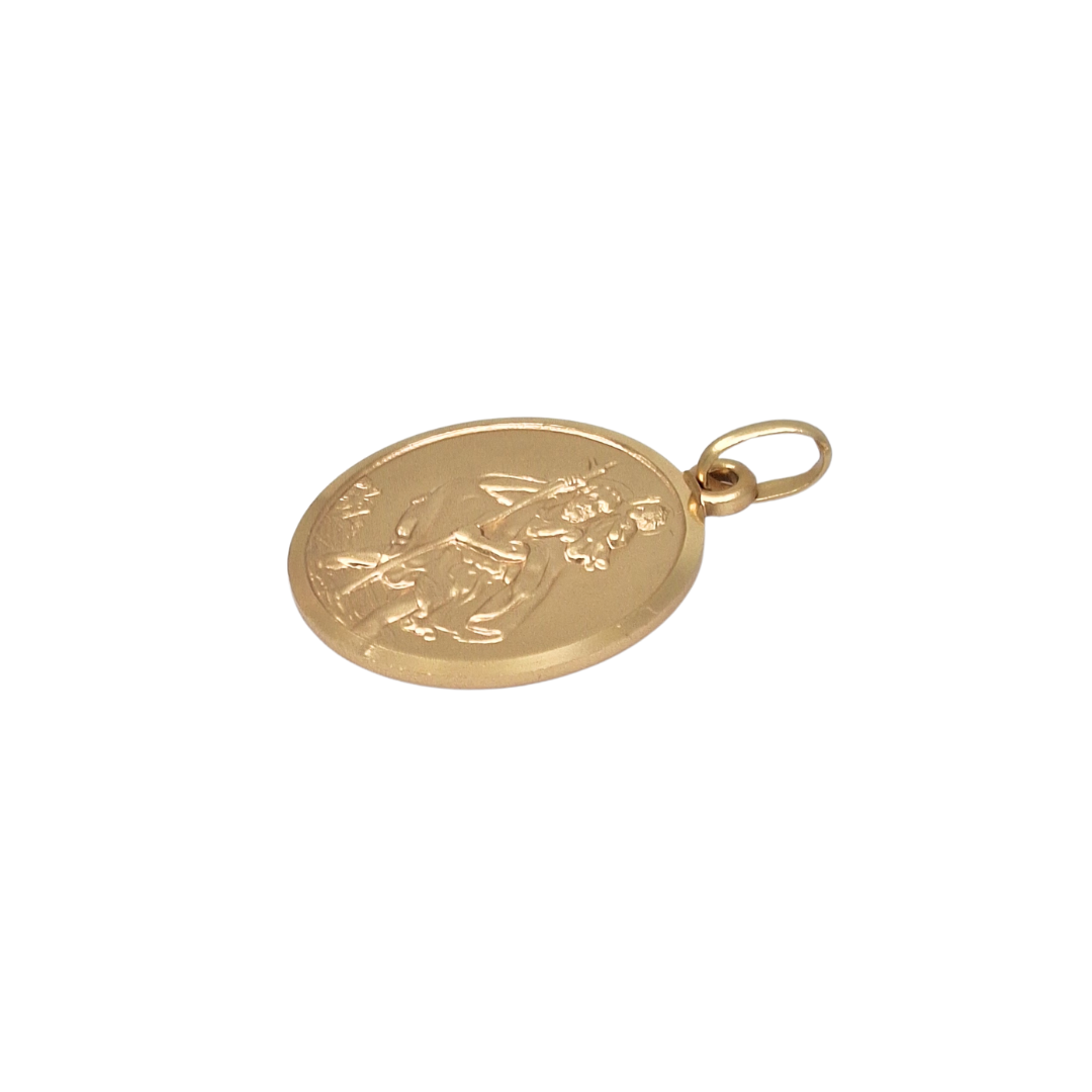 9ct Yellow Gold St Christopher