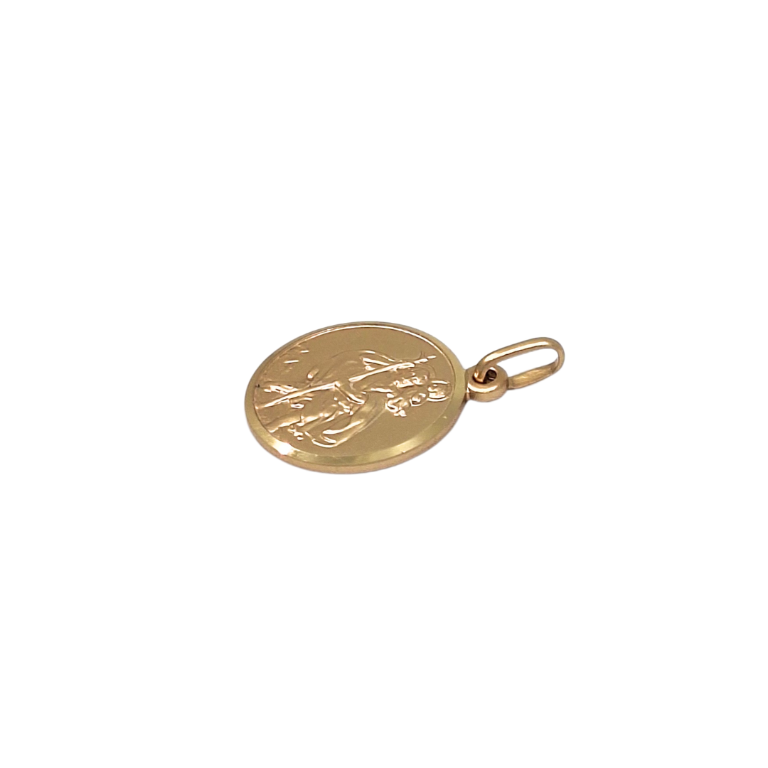 9ct Yellow Gold St Christopher