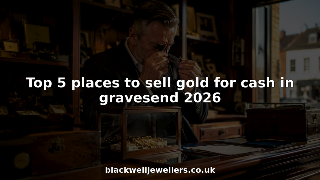 Pawnbroker examining gold ring in shop