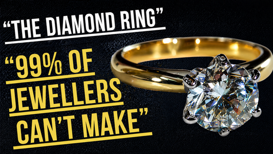 “How to Handmake a Diamond Solitaire Ring”