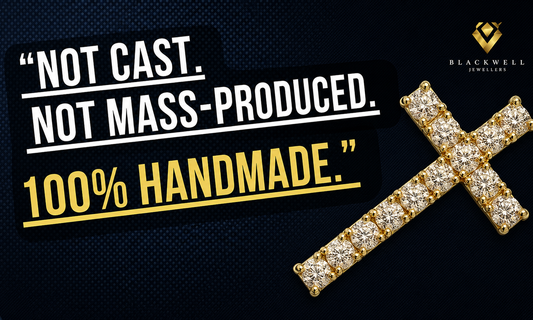 Handmade 18ct Diamond Cross | Platinum Cuban Bracelet Build (Part 1)