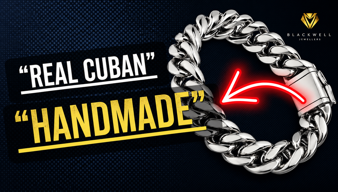 Handmade Cuban Bracelet | Real Platinum Cuban Links, Not Mass-Produced (Part 2)