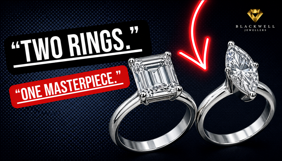 From Two Diamond Rings to One Masterpiece | Custom Ring Design & Remake by Blackwell Jewellers