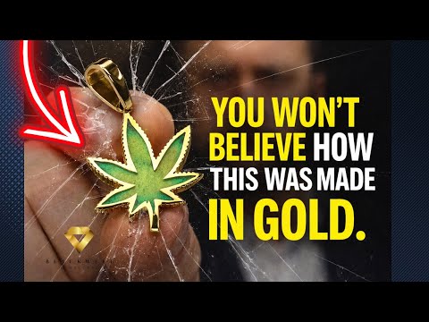 How We Hand-Made a Cannabis Leaf in Solid Gold | Bespoke Jewellery