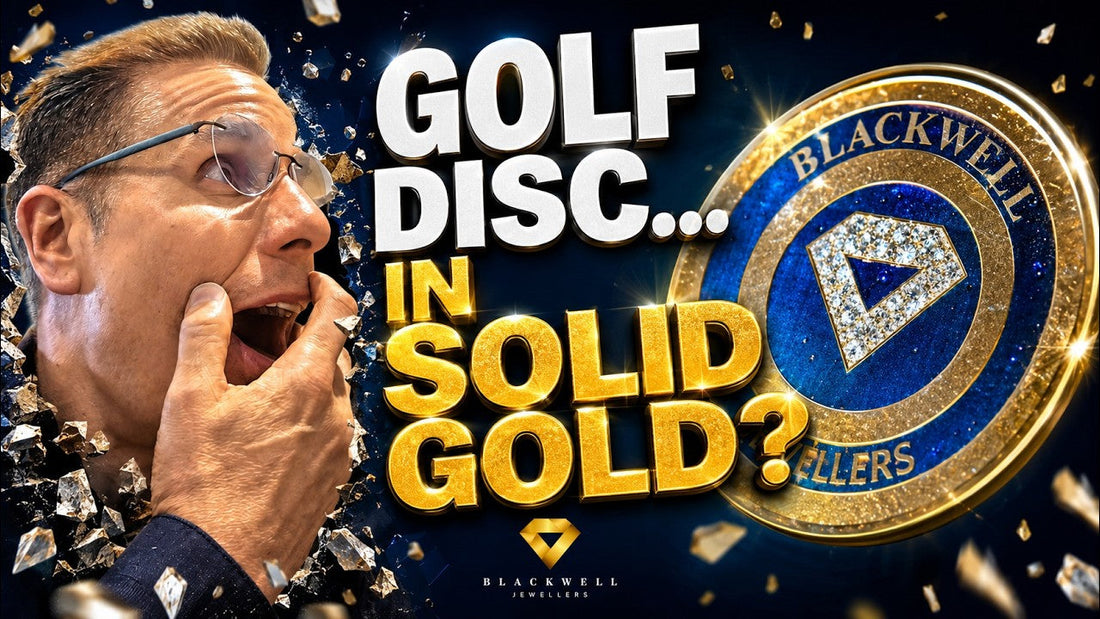 We Made a Golf Ball Marker Out of Solid Gold... And It's Insane