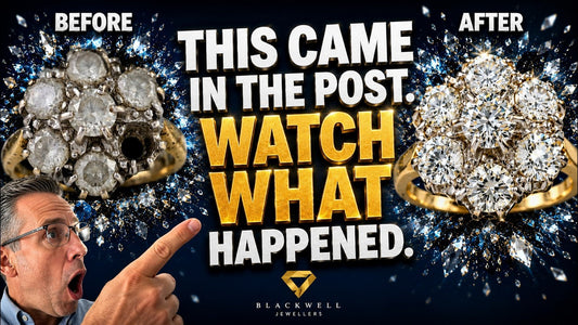 A Customer Sent Us This Damaged Diamond Ring | Can We Save It?