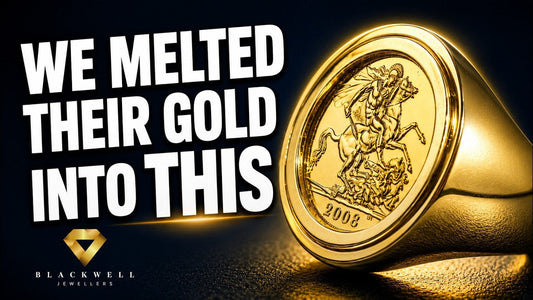 We Melted His Old Gold and Made a Full Sovereign Ring — Because the Industry Got Greedy