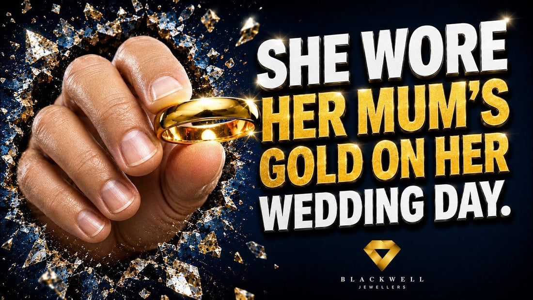 She Wore Her Mum's Gold On Her Wedding Day — Making a Wedding Ring From Sentimental Scrap Gold