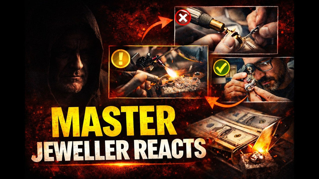 Master Jeweller Reacts To YouTube Jewellery Makers (Novice → Expert)