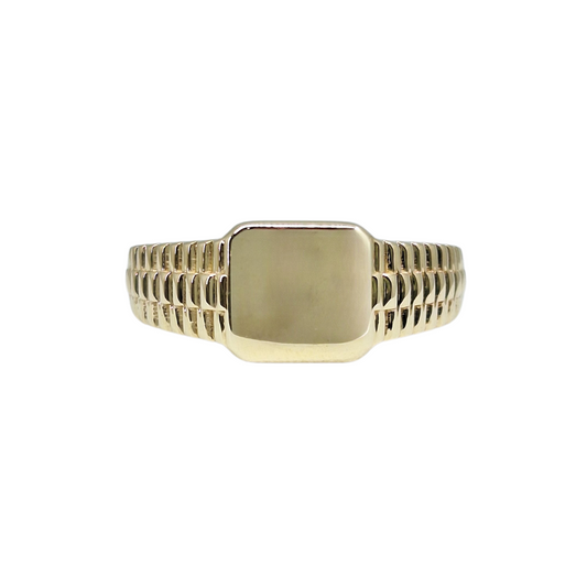 9ct Yellow Gold Signet Ring