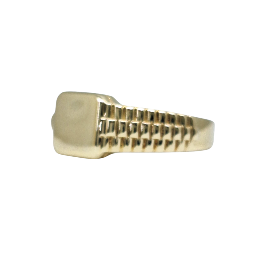 9ct Yellow Gold Signet Ring