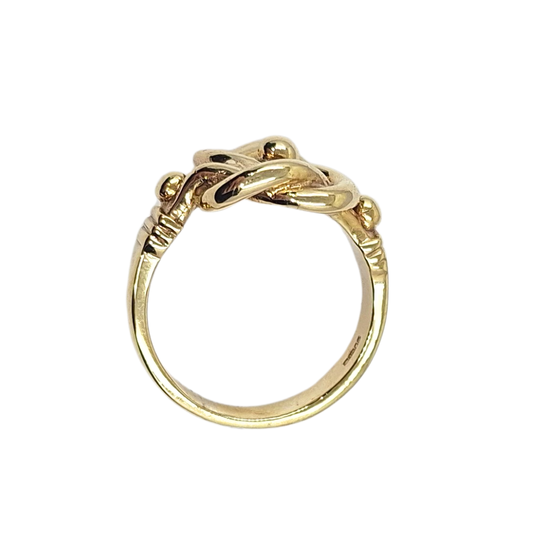9ct Yellow Gold Knot Ring