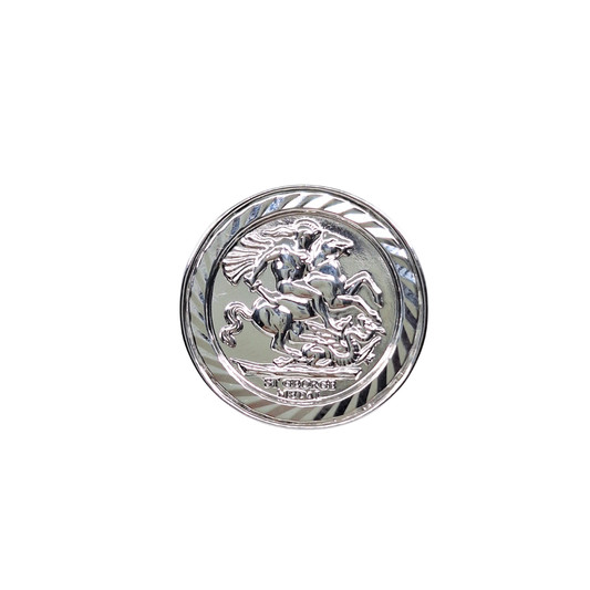 Silver St George Ring